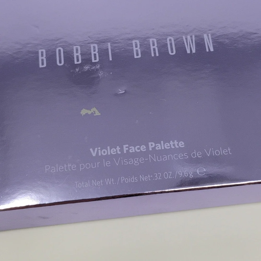 Bobbi Brown Violet Face Palette Lip Gloss Eye Shadow Blush NEW w Flaw SEE NOTE